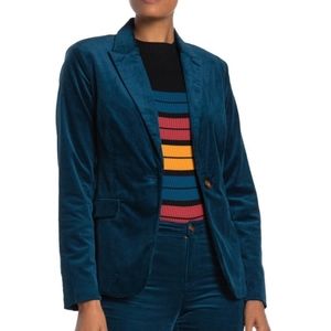 Blue Corduroy Blazer